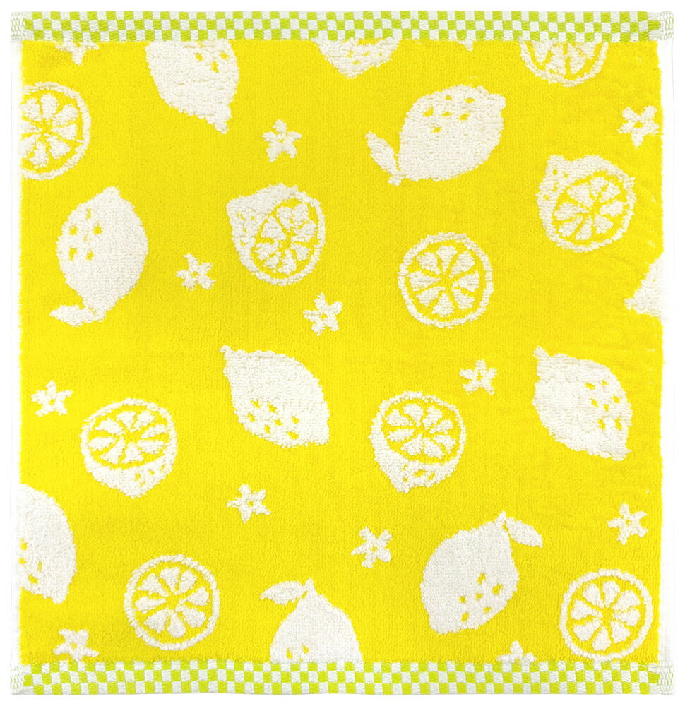 林(Hayashi) ウォッシュタオル フリュイ (レモン / サイズ：34×35cm) WP536300 [WP536300]