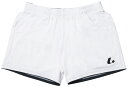 XLS3080-WHT-XO LUCENT(ルーセント) レディース ショートパンツ(ホワイト・サイズ:XO)