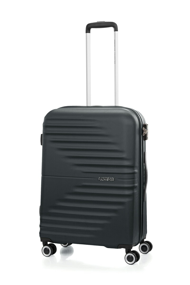 アメリカンツーリスター スーツケース　63L（UNIVERSE BLACK） QC6-19007 TWIST WAVES　スピナー66 ユニバースブラック