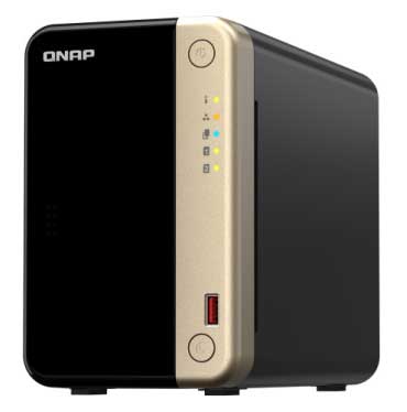 QNAP｜キューナップ インテル Celeron N5095 プロセッサー 4コア 4スレッド搭載 デスクトップ/タワー型 NAS TS-264-8G