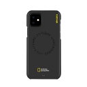 National Geographic iPhone 12 mini用 ハードケース Explore Further Edition Carved Stamp Case（Black） NG19616I12