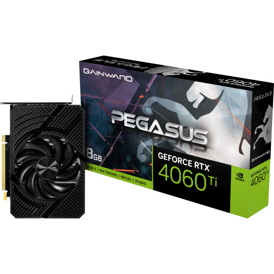 GAINWARD グラフィックボード GEFORCE RTX 4060 TI PEGASUS 8G