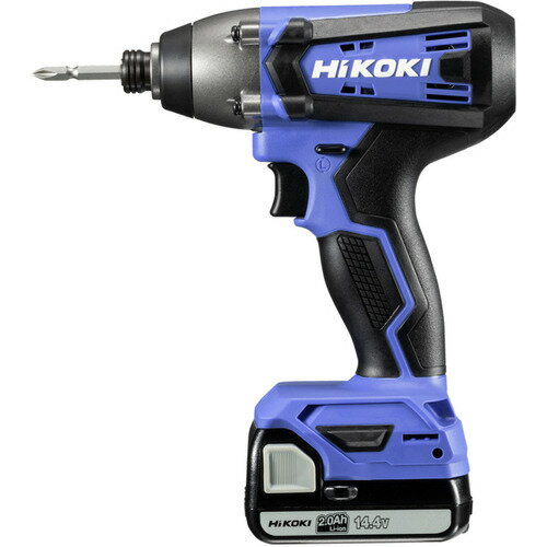 HiKOKI 14.4V �����ɥ쥹����ѥ��ȥɥ饤�� 140N��m (2.0Ah�Хåƥ꡼(BSL1420)��2�ġ����Ŵ�(UC18YKSL)�դ�) FWH14DF(2BG) �ϥ�������(��Ω����)