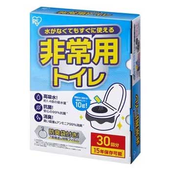 樂天商城 - アイリスオーヤマ 非常用トイレセット（30回分） BTS10-30 IRIS OHYAMA [BTS1030]
