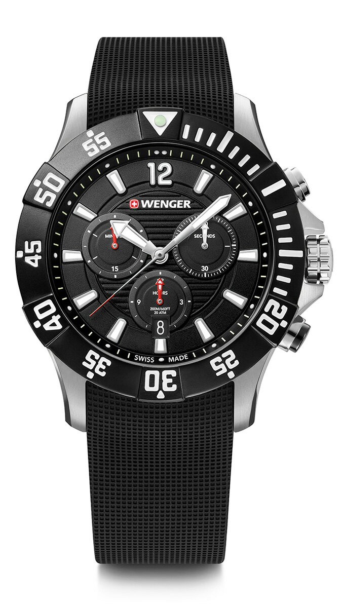 ウェンガー 腕時計（メンズ） ウェンガー 【国内正規品】WENGER　SEAFORCE CHRONO クオーツ　メンズタイプ 01.0643.118【返品種別B】