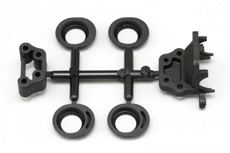 ヨコモ YZ-2T用 ギヤ ボックスキャップ/デフハイト アダプター/ショックタワースペーサー【Z2-302CTA】 ラジコンパーツ