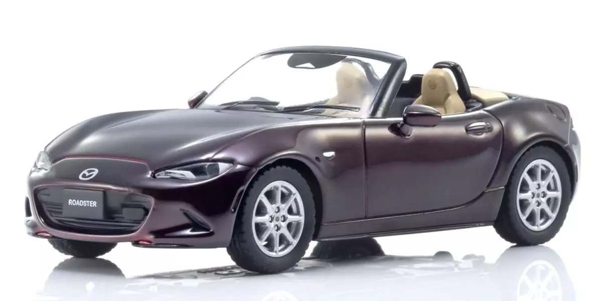 楽天市場】マツダ ロードスター ミニカー ジェットブラックマイカの通販