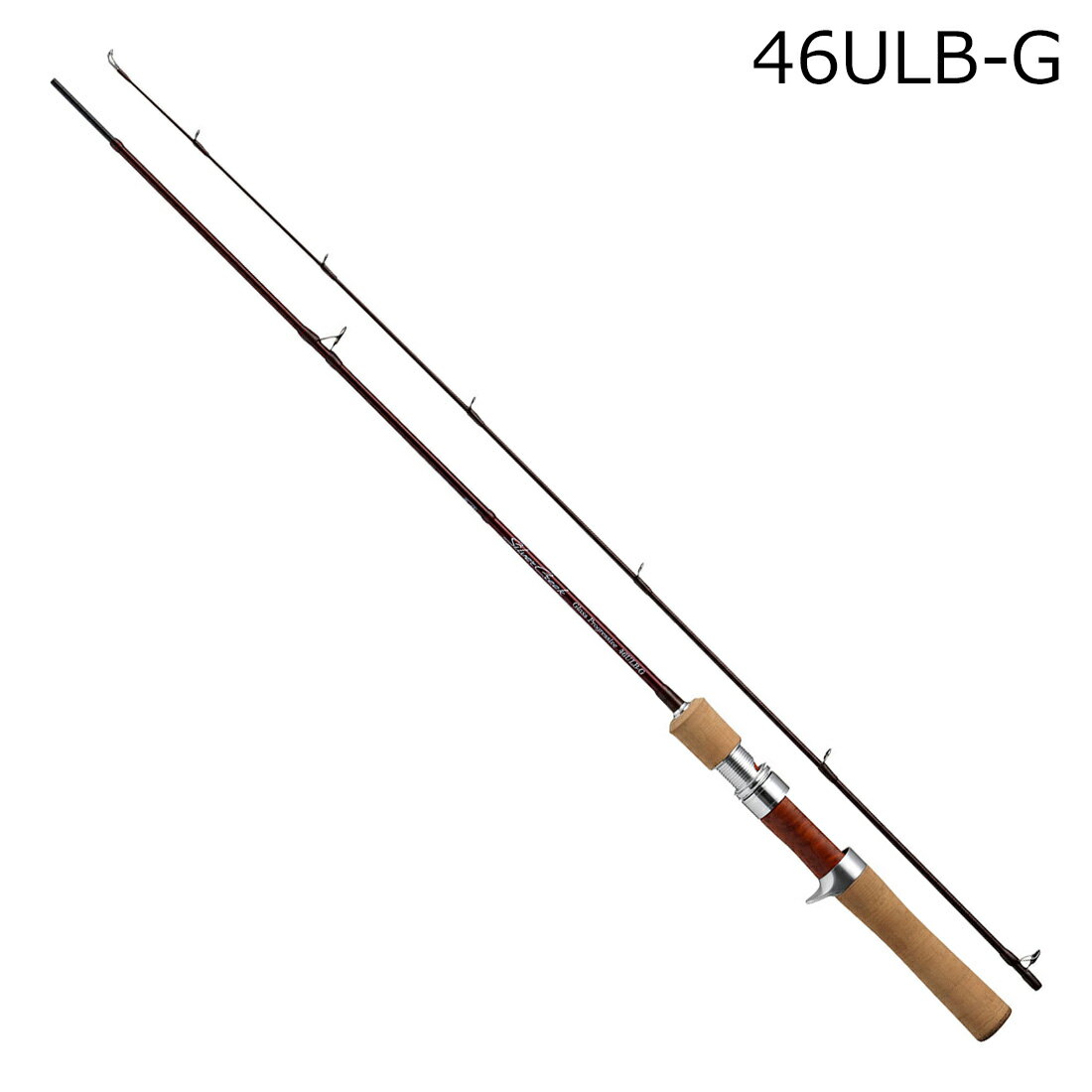 ダイワ 21 シルバークリーク グラスプログレッシブ 46ULB-G 4.6ft 2ピース ベイト 21 シルバークリーク グラスプログレッシブ 46ULB-G DAIWA ネイティブトラウトロッド