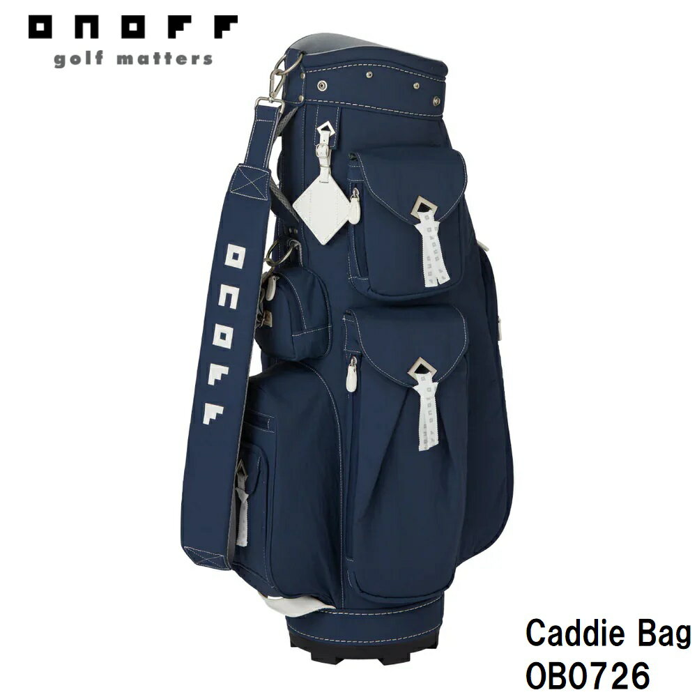 オノフ キャディバッグ（ネイビー・8.5型・46インチクラブ対応） OB072604 ONOFF Caddie Bag OB0726