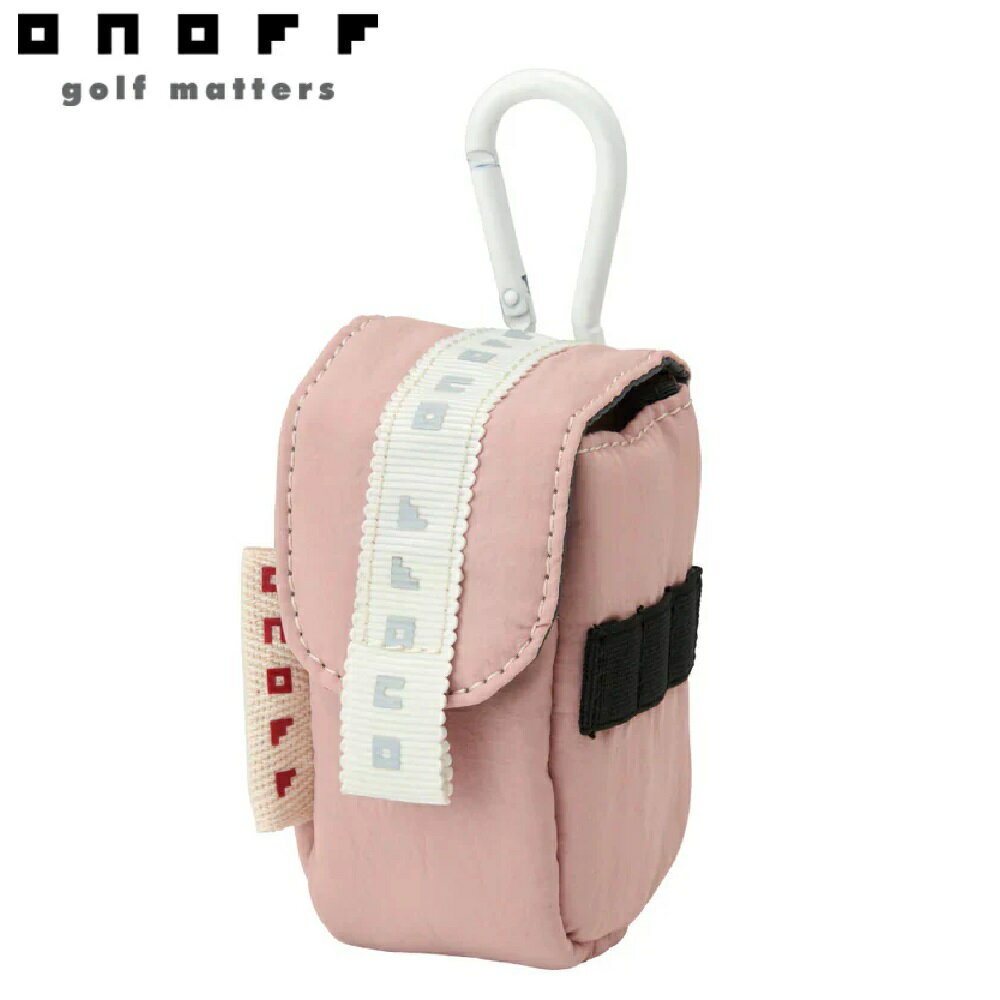 オノフ ボールケース（ダスティピンク） OA172647 ONOFF Ball Case OA1726