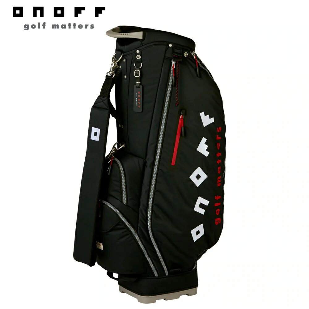オノフ キャディバッグ（ブラック・9型・47インチクラブ対応） OB362602 ONOFF Caddie Bag OB3626