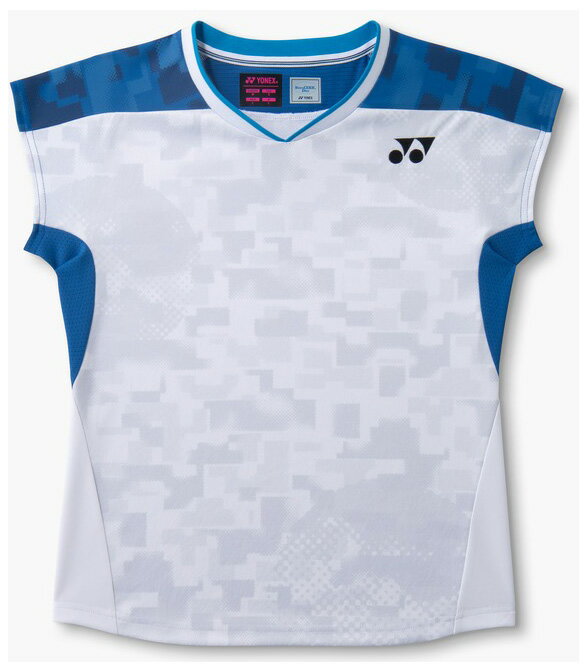 ヨネックス レディース ゲームシャツ フィットシャツ（ホワイト・サイズ：S） YO-21000-011-S YONEX