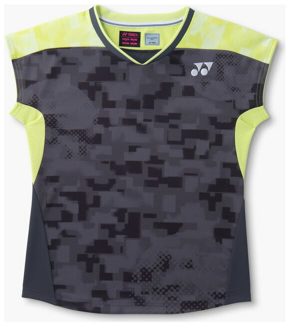 ヨネックス レディース ゲームシャツ フィットシャツ（アッシュグレー・サイズ：M） YO-21000-313-M YONEX