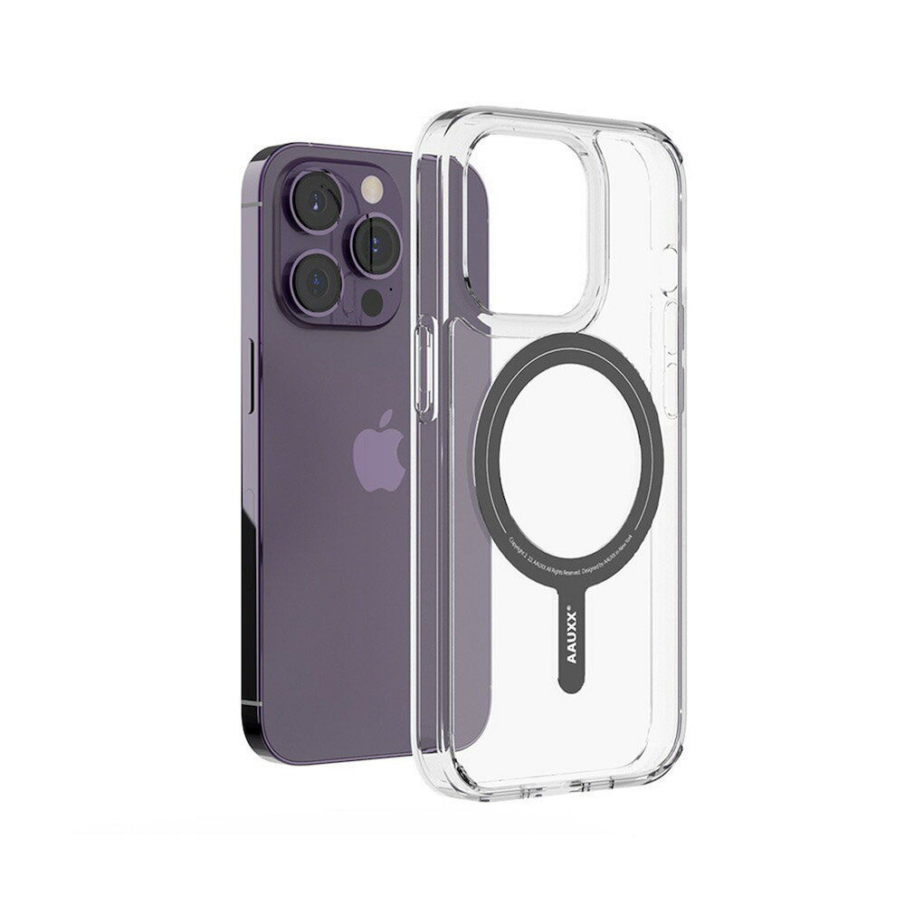AAUXX iPhone 14 Pro用 MagSafe対応 クリアケース 『iRingMagnetic Case』 UMS-IR16MGPRC