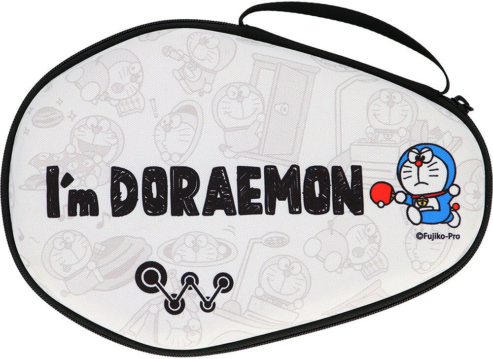 TWC(ザ・ワールドコネクト) TWC I’m DORAEMON セミハードケース 23-2（ホワイト×ブラック） IRM-EV003-BAAB