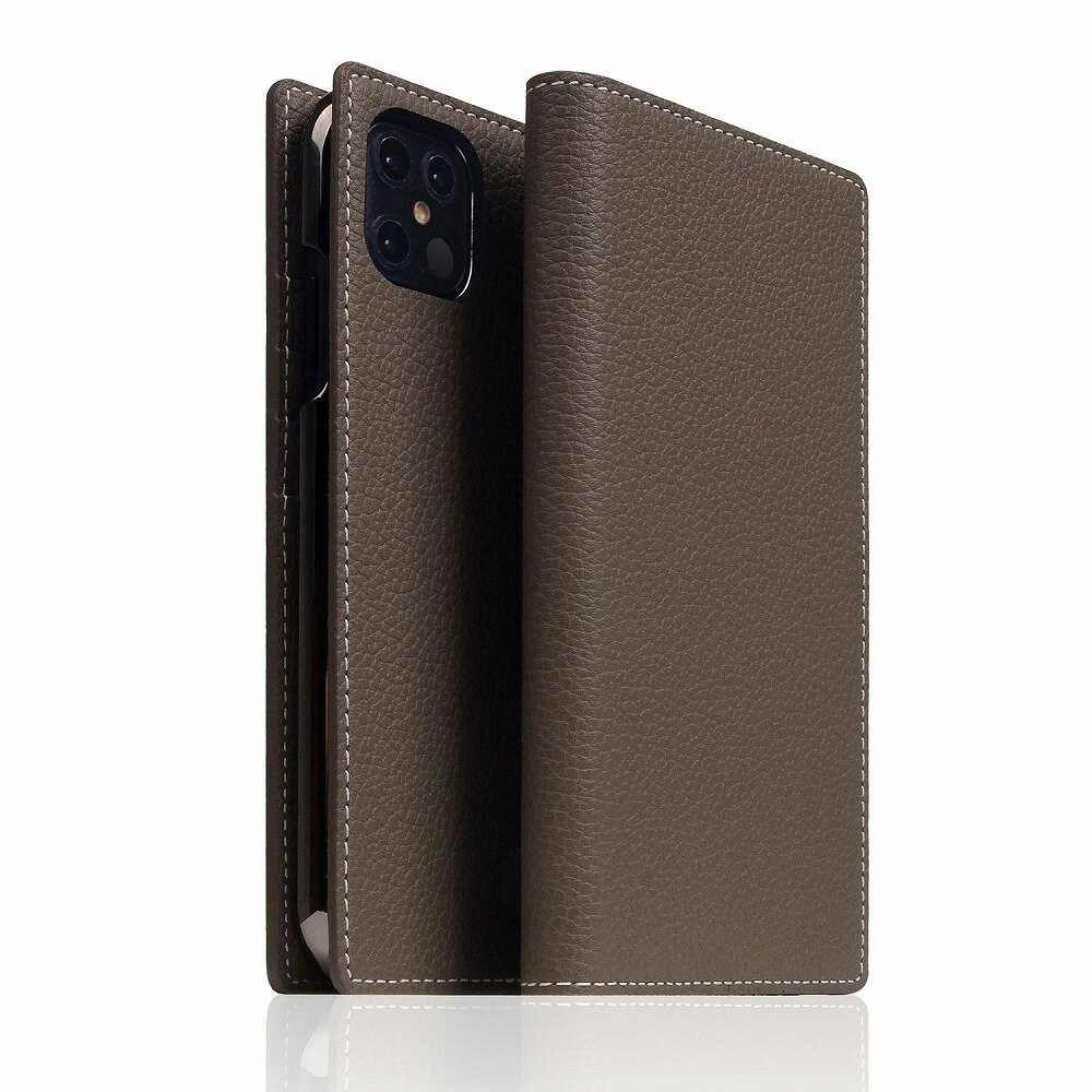 SLG Design iPhone 12 Pro Maxp 蒠^P[X Full Grain Leather CaseiGgtN[j SD19752I12PM