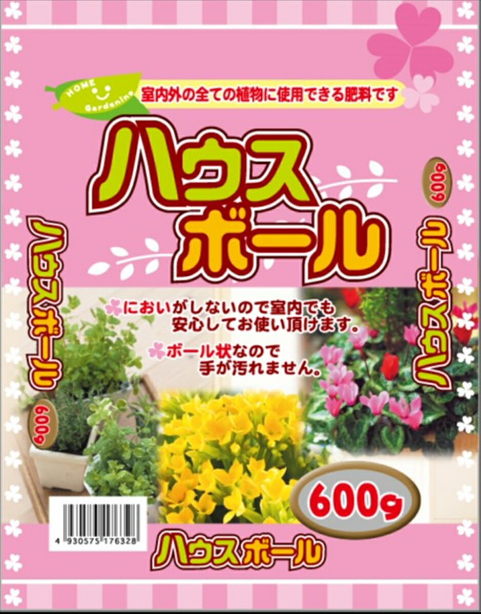【返品種別B】□「返品種別」について詳しくはこちら□◆室内外の全ての植物に使用できる肥料です。◆ウレアホルム入りなのでゆっくりと長く肥効が続きます。◆においがしないので室内でも安心して使用いただけます。◆大粒の緩効性肥料です。■　仕　様　■製品サイズ(約)：高さ230×幅180mm容量：600g資材の種類：大粒(置き肥)肥料区分：普通肥料肥料成分：窒素10％、りん酸10％、加里10％、苦土1.5％窒素主形態：尿素原料：尿素(ウレアホルム)など登録/届出機関：農林水産省関連法規：肥料取締法有機JAS法対応(日本農林規格)：不可肥効：緩効性有機率(配合比)：0％粒度(約)：10-15mm粒形：球状施肥用途：元肥、追肥対応植物：草花、庭木花木施肥量例・・・・プランター(65cm)など：18粒(元肥)、9粒(追肥)・鉢物、観葉植物(6寸鉢)：6粒(元肥)、3粒(追肥)包装：ラミネート袋[7205023セントラルグリン]セントラルグリーンアウトドア＞ガーデン・エクステリア用品＞土・肥料