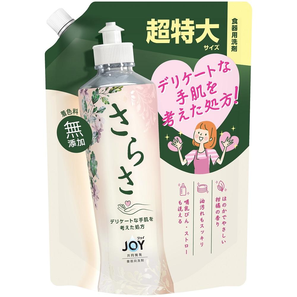 さらさ食器用洗剤 詰替超特大 870ml P＆GJapan SシヨツキヨウセンザイカエSSL870