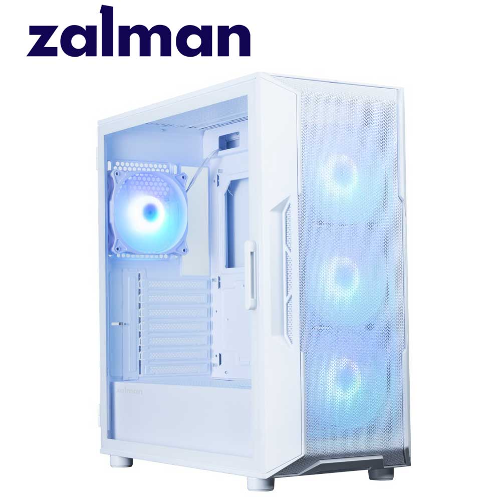 WiNDy - ZALMAN｜ザルマン ATX/Micro-ATX/Mini-ITX対応 ミドルタワー PCケース i3 NEO ARGB V2（ホワイト） I3NEOARGBV2WHITE
