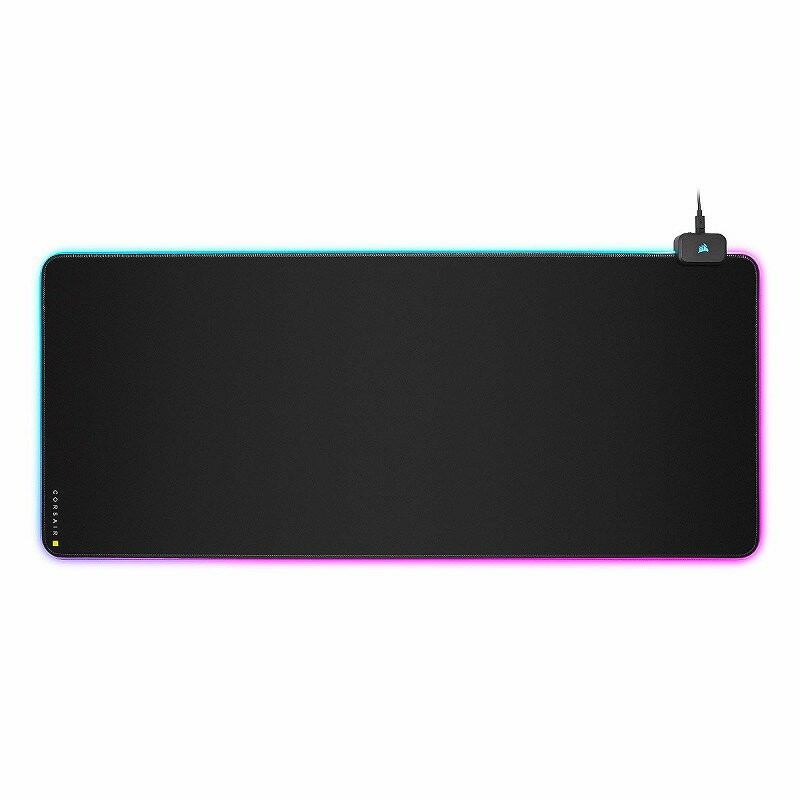 CORSAIR｜コルセア 3ゾーン 360°RGBライティング対応ゲーミングマウスパッド 930x400mm Corsair（コルセア） MM700 RGB CH-9417070-WW