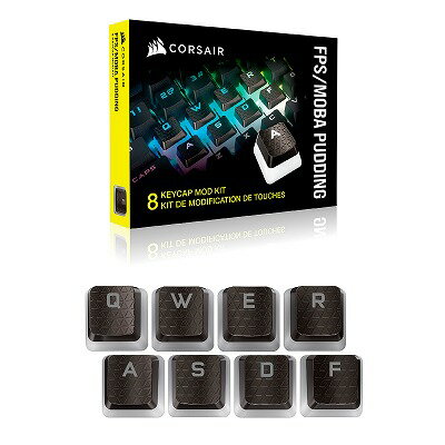 CORSAIR｜コルセア キーキャップ交換キット FPS/MOBA向け CHERRY MX/MVスイッチ対応 FPS/MOBA Pudding Keycap Mod Kit CH-9911190-NA