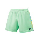 YO-25073-776-M ヨネックス レディース ニットショートパンツ(パステルグリーン・サイズ:M) YONEX