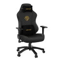 Andaseat Phantom 3 Black&Gold(ブラック) ゲーミングチェア アンダシート GC-PHANTOM3/BKGD