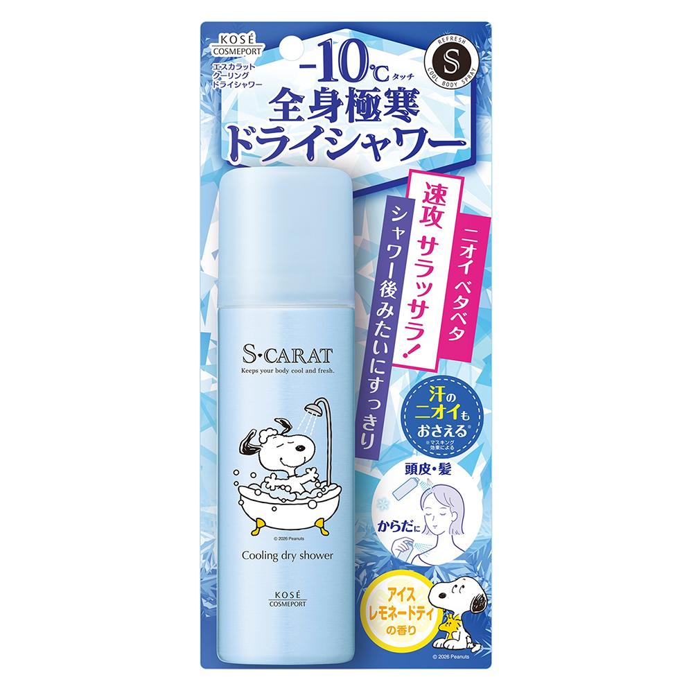 樂天商城 - エスカラット クーリングドライシャワー 80g コーセーコスメポート Sカラツト ドライシヤワ-