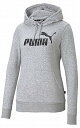 PJ-588712-04-M プーマ ESS ロゴ フーディースウェット（ライトグレーヘザー・サイズ：M） PUMA