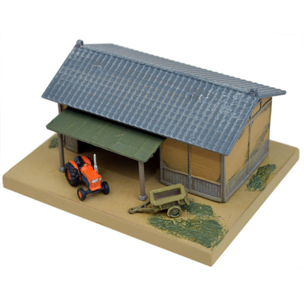 ［鉄道模型］トミーテック (N) 情景小物070-2 農機小屋と農機A2