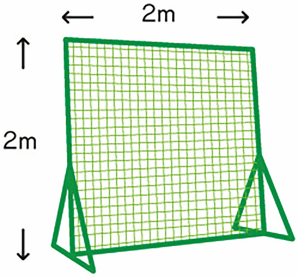Facilities, Supplies - ゼットガッコウタイイク 防球フェンス取替用ネット2m×2m ZZ-ZN1500N