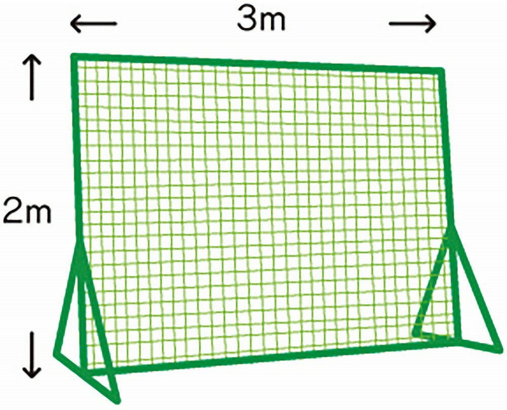 Facilities, Supplies - ゼットガッコウタイイク 防球フェンス取替用ネット2m×3m ZZ-ZN2000N