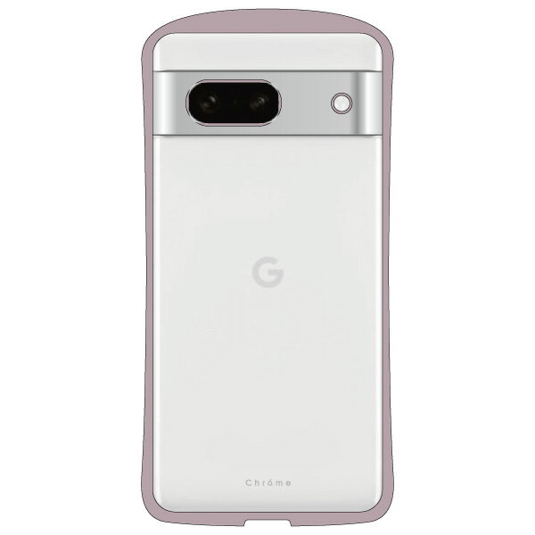 NATURALdesign Google Pixel 7a用 耐衝撃背面型ケース Chrome-CLEAR（ココア） GP7A-CHC10