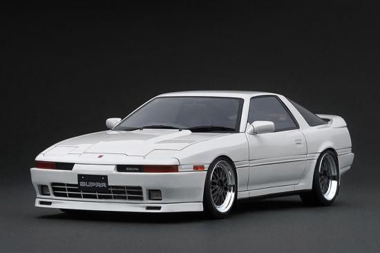 ignitionモデル 1/18 Toyota Supra 3.0GT Turbo LIMITED (MA70) White【IG4109】 ミニカー