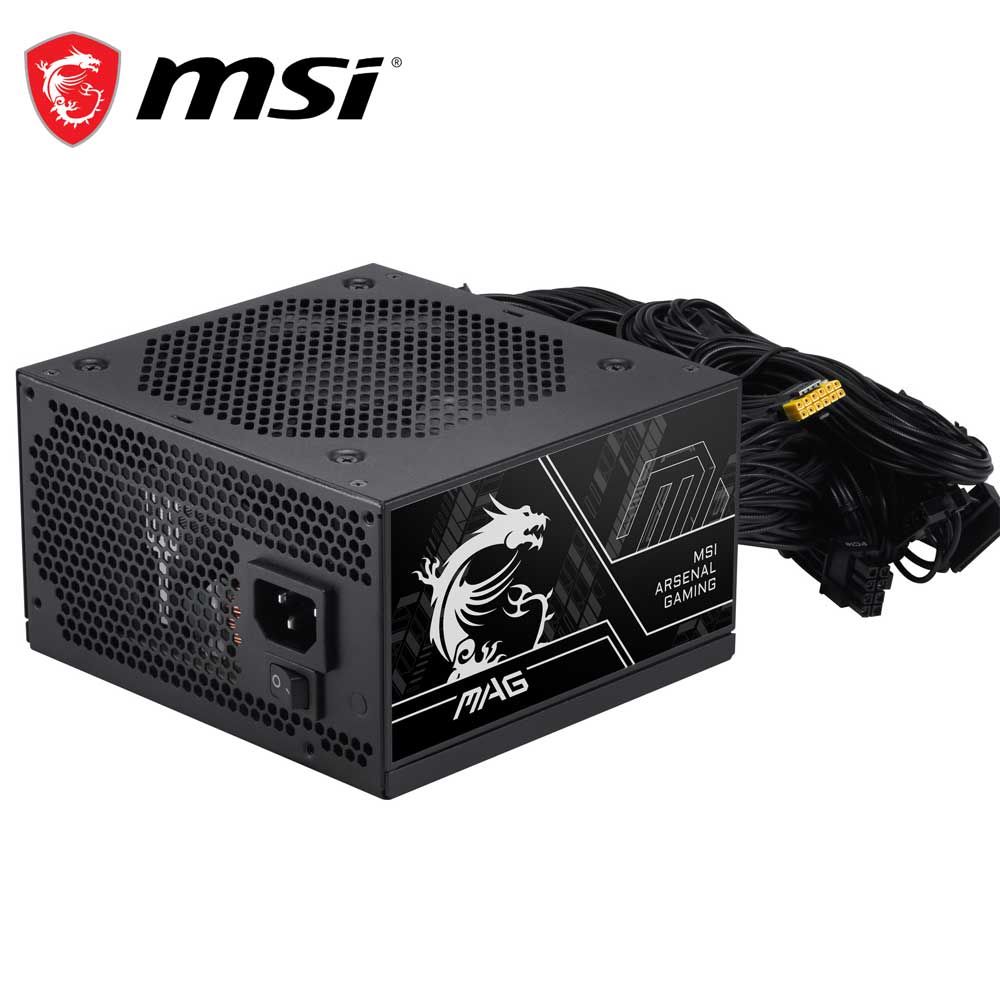 MSI�å��२������ MSI MAG A750BN PCIE5 III �Ÿ���˥åȡʥ֥�å��� MAGA750BNPCIE5III