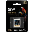 SP512GBCFEB21V10 SiliconPoweriVRp[j CFexpress Type B J[h 512GB ǂݍ1800MB/sA1600MB/s