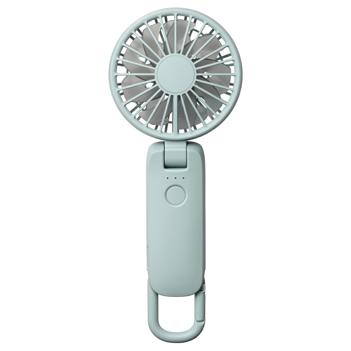 リズム 携帯扇風機（ブルー） 9ZF042RH04 RHYTHM Silky Wind Mobile 4 2026年モデル [9ZF042RH04]