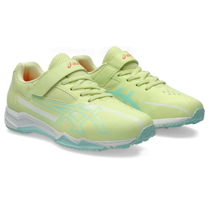 Shoes - アシックス キッズ・ジュニア用 スニーカー LAZERBEAM SK-MG-G（ソフトイエロー/ライトミント・23.0cm） 1154A220-750-23.0
