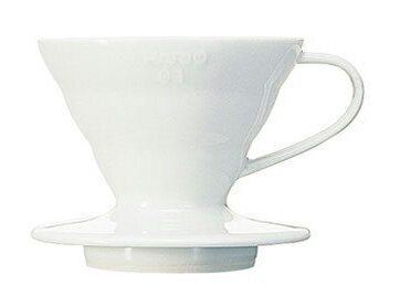 VDCR-01-W ハリオ V60透過ドリッパー　01セラミック　ホワイト HARIO [VDCR01W]