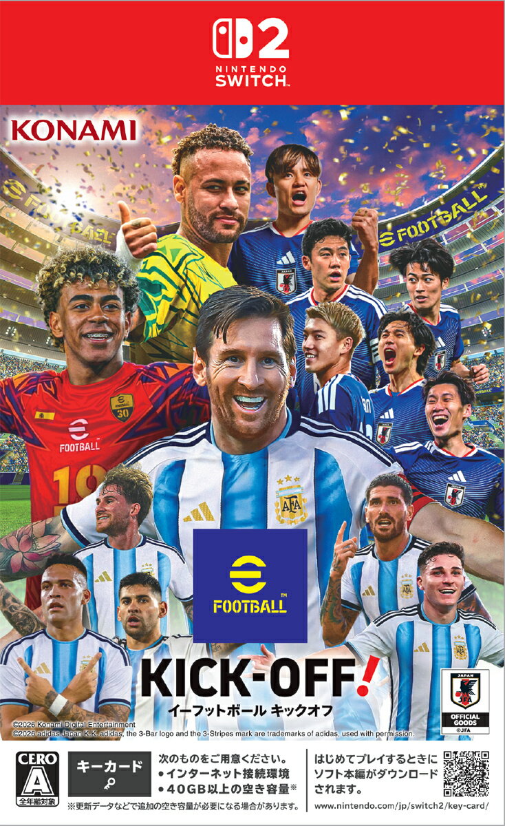 コナミデジタルエンタテインメント 【封入特典付】【Switch2】eFootball(TM) Kick-Off！ [POT-P-AAF7A NSW2 eフットボ-ル キックオフ]