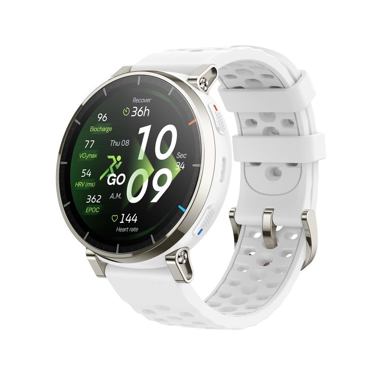 Amazfit（アマズフィット） AMAZFIT Active 3 Premium エアロホワイト　スマートウ...