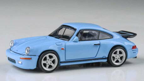 PARA64 1/64 RUF CTR 1987 Gulf ブルー LHD【PA55299】 ミニカー
