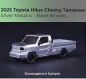 PARA64 1/64 トヨタ ハイラックス チャンプ タマラオ 2025 シルバーメタリック LHD【PB55701】 ミニカー