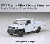 PARA64 1/64 トヨタ ハイラックス チャンプ タマラオ 2025 スーパーホワイト LHD【PB55703】 ミニカー