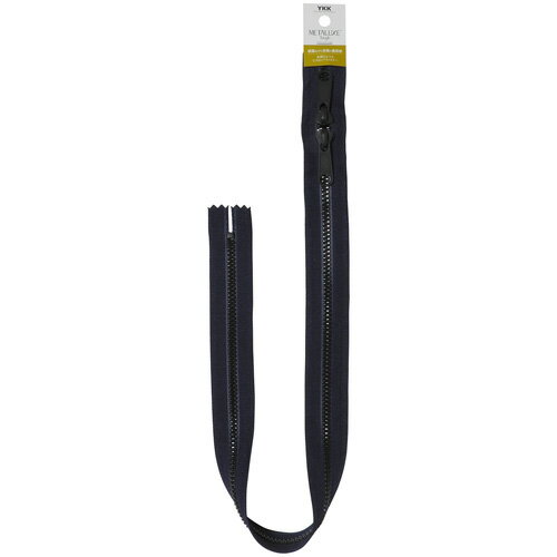 KIYOHARA メタルックス(R)タフ メタリックブラック ファスナー 60cm両開き 058(紺) 1本 5VMTMB-60SH 058