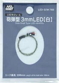 GSIクレオス 砲弾型3mmLED（白）