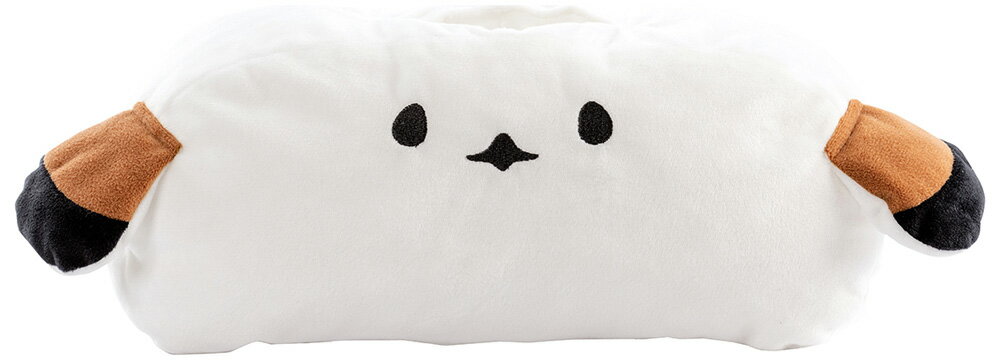 【返品種別A】□「返品種別」について詳しくはこちら□◆コロンとかわいい小鳥のシマエナガがモチーフのふわっとした丸みのあるティッシュケースカバー◆横24.5×奥行11.5×高さ9cmまでのティッシュボックスに対応■　仕　様　■サイズ(約）：（外寸）32×19×15cm（羽含まず）主素材：ポリエステル[モチモチテイツシユケス]センコー(SENKO)生活家電＞生活雑貨＞掃除用具