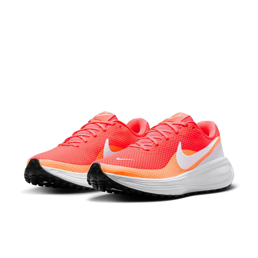 ナイキ レディース ロード ランニングシューズ レボリューション8（HOT LAVA/WHITE-ORANG・サイズ：24.5cm） HJ8485-801-24.5 NIKE