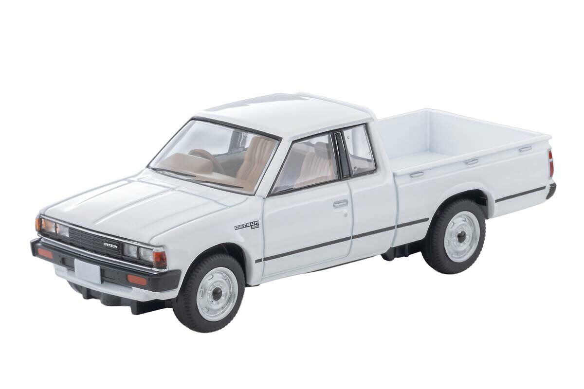 トミーテック 1/64 LV-N373a ダットサン トラック キングキャブ GL（白） 83年式【339342】 ミニカー