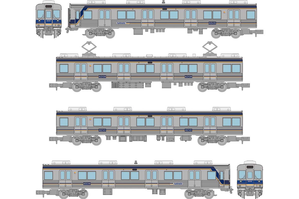 ［鉄道模型］トミーテック (N) 鉄道コレクション 南海電気鉄道6200系4両セット